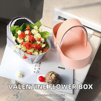 Boîte cadeau en forme de berceau pour bébé pour la Saint-Valentin, en papier recyclé, avec nœud papillon, boîte rigide