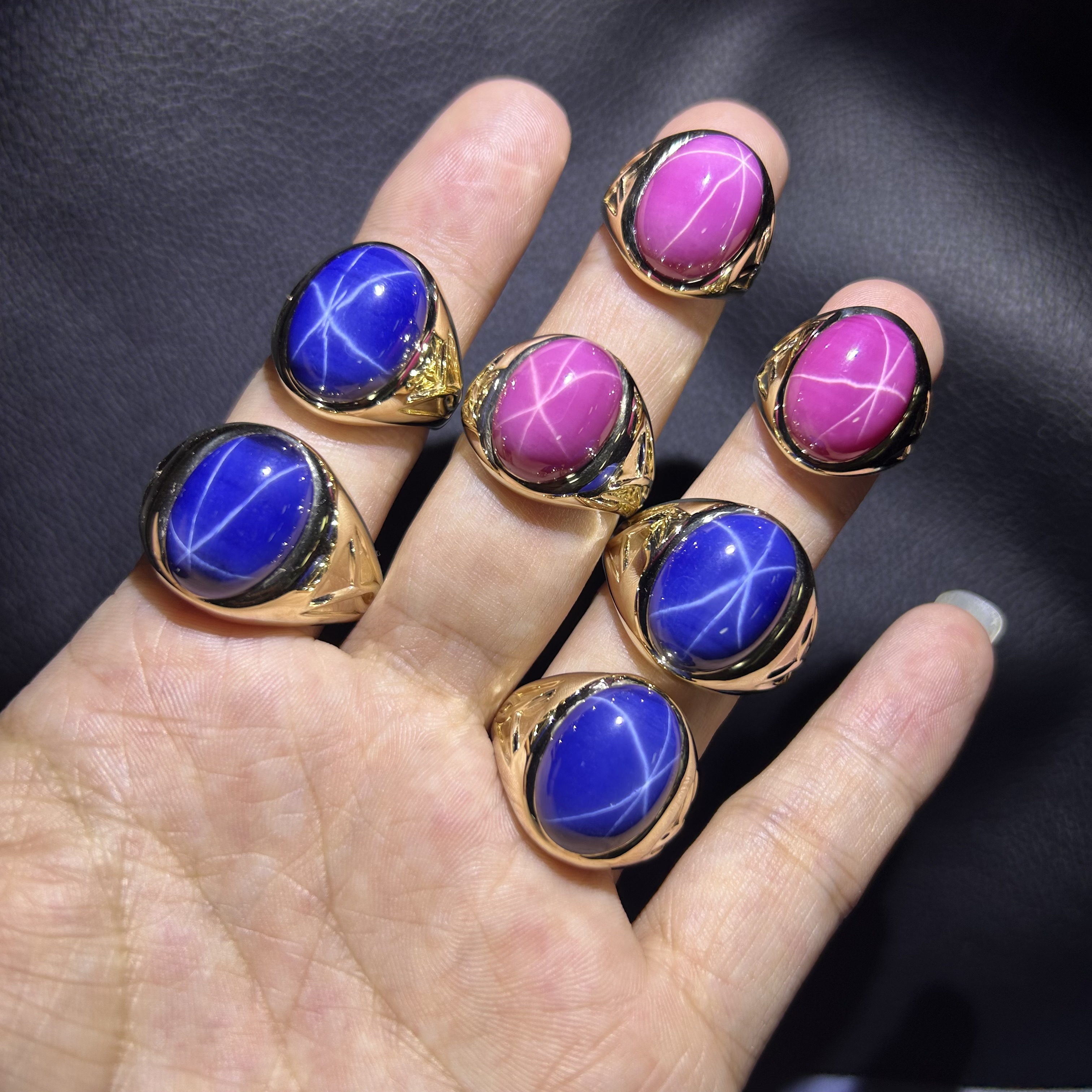 star sapphire ring