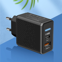 Chargeur de téléphone portable Super Flash Charging GaN PD 33W avec lumière LED, nouveau type-C, pour modèles européens, américains et britanniques, compatible iPhone 17 16