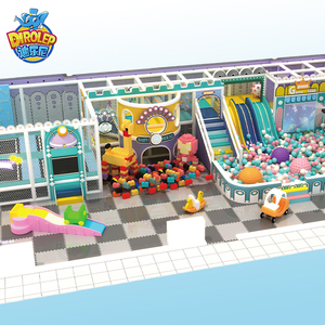 Parque Infantil Interior con Temática de Castillo, los Niños Pueden Jugar sin Preocupaciones en un Castillo Limpio y Alegre, Popular en Centros Comerciales - Product Image 1