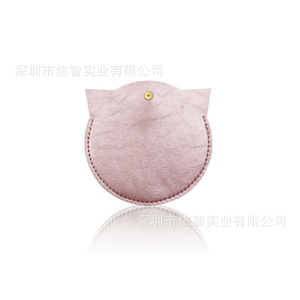Sac de rangement personnalisé en cuir pour écouteurs, organiseur de câbles de données pour écouteurs, porte-monnaie, cadeau gratuit. - Product Image 4