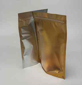 Bolsas de papel de aluminio impresas personalizadas para alimentos, ventana transparente con cremallera resellable y segura para alimentos para almacenamiento de especias, fruta para alimentos para mascotas - Product Image 5