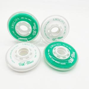 Roues de patins à roulettes Vik-Max à haute élasticité pour entraînement, 72mm 76mm 80mm 76A, pour patinage de vitesse en extérieur et hockey en ligne - Product Image 1