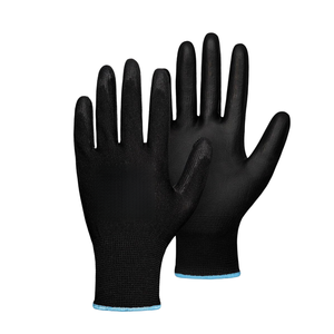 Guantes de Seguridad con Recubrimiento de PU en la Palma, Antideslizantes, de Protección para Trabajo, Certificados para Construcción - Product Image 1