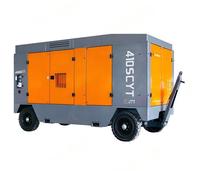 Compresseur d'air diesel à vis ZEGA 315 SCYT-18-25 900CFM 25 bars avec moteur Yuchai, double étage de compression, pour sablage et forage de puits