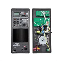 Módulo amplificador RQSONIC AEX, modelo para altavoces activos alimentados de 15 pulgadas con conexión USD BT FM