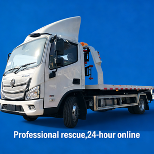 FOTON AUMANN Automatikgetriebe Abschleppwagen mit Flachbett Verkehrsaufbereitung Abschleppfahrzeug Anhänger-LKW - Product Image 2