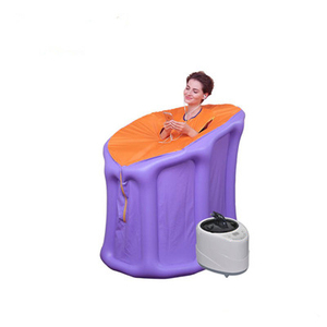 Sauna de <span class=keywords><strong>vapor</strong></span> inflable, olla de 4,2 L y 2000W con enchufe europeo y estadounidense, <span class=keywords><strong>baño</strong></span> portátil para perder peso, terapia de desintoxicación, tienda de <span class=keywords><strong>vapor</strong></span> grande - Product Image 1