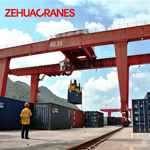 Gru a portale su rotaia <span class=keywords><strong>RMG</strong></span> intelligente e automatizzata con controllo VFD anti-oscillazione per terminali container - Product Image 6