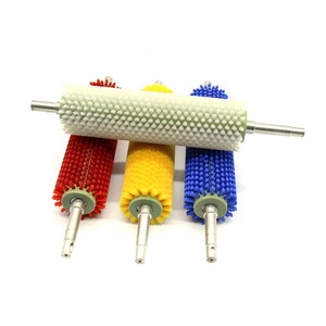 Cepillo de Rodillo de Cilindro de Nailon Rotatorio con Eje de Acero Inoxidable Multifuncional para Limpieza - Product Image 2