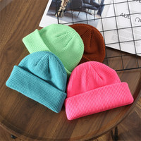 Custom Groothandel Volwassen Winter Beanie Hoeden Zacht Warm Acryl Gebreid Met Bedrukte Patronen-Camouflage Karakters Ontwerp Volwassenen