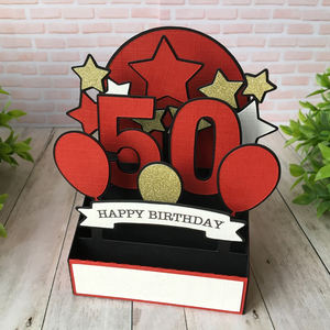 Boîte <span class=keywords><strong>surprise</strong></span> confettis pour elle et lui, boîte <span class=keywords><strong>surprise</strong></span> explosive joyeux anniversaire pour fête d'anniversaire ou toute occasion coffrets cadeaux personnalisés - Product Image 3
