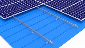Năng lượng mặt trời giữa/Side kẹp Bộ cho năng lượng mặt trời PV chân đế panel năng lượng mặt trời với khung nhôm sửa chữa kẹp Anodized bề mặt h-hình dạng đường ray - Product Image 6