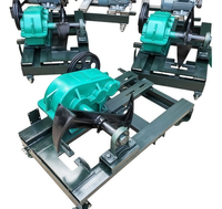 Fendeur de bois électrique haute puissance 4KW, équipement de machine de fendage du bois et des arbres, petit et pratique fendeur de bois