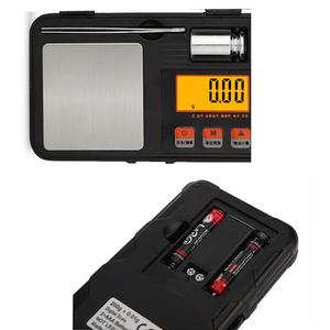 Precisa bilancia digitale in acciaio inossidabile per monete d'oro gioiello tascabile strumento di misurazione del peso 0.01g precisione alimentato a batteria Max 500g - Product Image 1