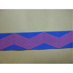 Sangle élastique en nylon à motif ondulé Yongpeng 5,5 cm x 12 mm brodée pour vêtements - Product Image 2