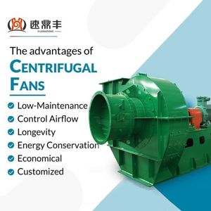 사이클론 먼지 추출기 산업용 송풍기 원심 송풍기 원심 송풍기 (YB3-11No.9D) - Product Image 4