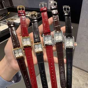 Reloj de Pulsera para Mujer, Marca H, de Lujo, Retro, de Cuarzo, con Cristal de Zafiro, Acero Inoxidable 316L, Estilo Buzo, Elegante y Moderno - Product Image 1