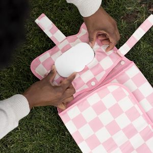 Xách tay tã thay đổi pad có thể gập lại không thấm nước thay đổi Mat di động thay đổi Pad cho du lịch thay đổi pad với khăn lau túi - Product Image 3