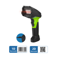 Lector de código Qr 1D y 2D de lectura de código de mano de alta calidad Escáner de código de barras de uso de supermercado para sistema Pos de venta al por menor