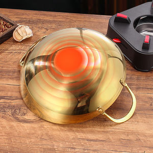 หม้อและกระทะสเตนเลสแบบหนาสำหรับการค้าหม้อและกระทะขนาดเล็กของแข็งของแข็ง - Product Image 4