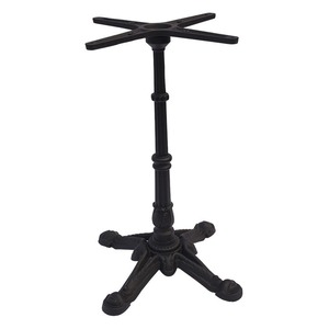 Pied de table en fonte robuste de style européen vintage avec pattes en forme de patte de lion pour restaurant, café, bistrot, bar - Product Image 2