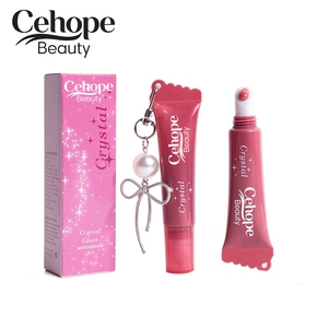 <span class=keywords><strong>Gloss</strong></span> à lèvres super hydratant non collant avec pendentif nœud en cristal - Product Image 6