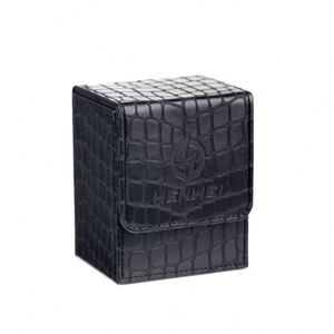 Caja de Cartas FX Black Kirin con Carga Lateral para Juegos de Cartas Coleccionables, Patrón Mítico, Cuero PU, Estuche Horizontal para Almacenamiento de Cartas de Juego - Product Image 4