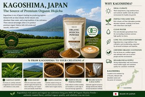 Producto Orgánico de Calidad Confiable con Certificación JAS, Polvo de Hojicha a Granel para Suministro al por Mayor - Product Image 5