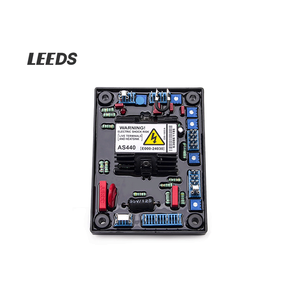 Panel de Control estabilizador del regulador de voltaje automático AS440 AVR rojo Compatible con piezas del alternador sin escobillas del generador - Product Image 1