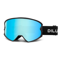 Masque de ski avec protection UV400, verres cylindriques pour le ski alpin, sangle à glissière, verres interchangeables