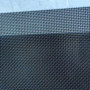 Moustiquaire de sécurité en treillis métallique tissé uni en acier inoxydable pour portes et fenêtres, anti-moustiques/insectes, avec pulvérisation électrostatique - Product Image 2