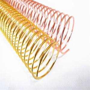 Xlikanbo — connecteur de fil torique à bas prix, 1 pouce, fil en spirale métallique, wireo couleur or rose - Product Image 4