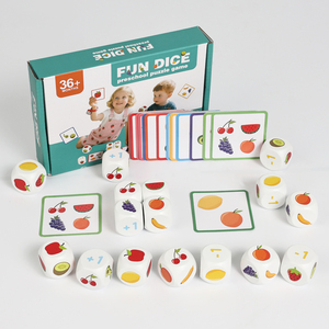 Gioco Educativo con Dadi a Forma di <span class=keywords><strong>Frutta</strong></span>, Gioco di Abbinamento, Vendita Calda, Divertente Gioco di Battaglia con Dadi per Bambini - Product Image 5
