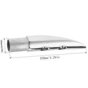 Barandilla Isure de 22 mm, Acero Inoxidable, Herraje Marino para Barandillas de Barcos - Product Image 2
