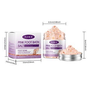 2025 Différentes tailles pour répondre à vos besoins Élégamment emballé pour offrir en cadeau Sel de bain spa rose - Product Image 1