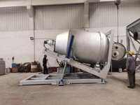 Four de fusion de ferraille d'aluminium diesel personnalisé clé formation longue puissance pièces techniques PLC grande capacité métal réverbère