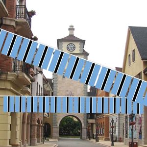 Wholesale 5.5x8 Inches Botswana String Bunting <b>Flags</b> for Indoor and Outdoor Decoration(20pcs/set) - Product Image 3