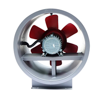 Ventilateurs extracteurs axiaux mobiles de 280 mm et 600 mm pour l'industrie, refroidisseurs de tuyaux d'échappement de fumée et d'air.