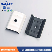 MALAXY Cache-écrou en acier et aluminium soudés, surface lisse, pour fixation de panneaux isolants grecs, pour vis de fixation de toiture