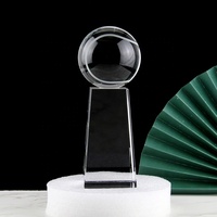 Haute qualité K9 Sublimation cristal 3D gravé sport trophées coupe personnalisé Tennis Football Awards pour champion de la ligue