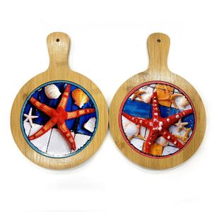 Starfish Personalized Stylish <b>Table</b> <b>Protection</b> Travel Souvenir Fengyi Custom Ocean Style Coasters - Product Image 1