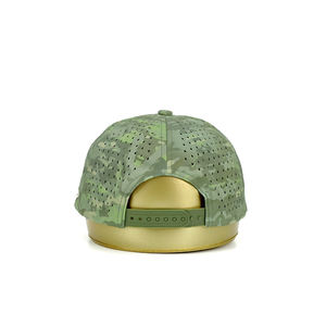 <span class=keywords><strong>Gorra</strong></span> de Béisbol de Nylon de 5 Paneles de Alta Calidad, Logotipo Bordado Personalizado, Impermeable, Gorras de Béisbol para Deportes al Aire Libre, <span class=keywords><strong>Gorra</strong></span> con Orificios Cortados con Láser - Product Image 6