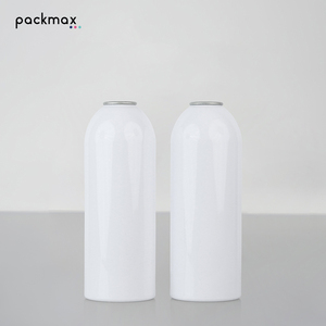 Bouteille en aluminium vide à épaule ronde de 66 mm pour mousse de douche et extincteur - Bombe aérosol haute pression personnalisée OEM - Product Image 4