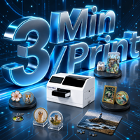Impresora Digital Automática de Inyección de Tinta UV CMYK PodNEX A3 DX7, Todo en Uno, Rollo a Rollo, 2400 DPI, 70 cm, A4, para Carcasas de Plástico para Teléfonos/AirPods
