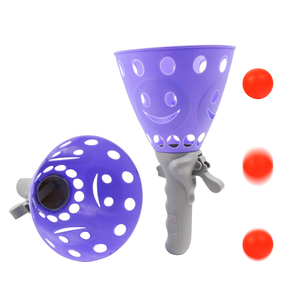 Jeu de lancer et de capture de balles en plastique pour enfants, équipement d'entraînement de flipper, jeu en paire pour l'extérieur, vente en gros - Product Image 4