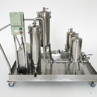 Filtro de Purificación de Líquidos Biofarmacéuticos, Filtración Estéril, Procesamiento Biofarmacéutico, Bomba SS316L, Motor PLC, Alta Precisión, Personalizado