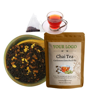 Bolsas de té de hierbas personalizadas, tisane spice chai, té de <span class=keywords><strong>cardamomo</strong></span>, té negro - Product Image 1
