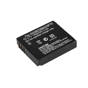 CGR CGA-S005 S005E DMW-BCC12 FUJ NP-70 1400mAh DB60 <span class=keywords><strong>Batterie</strong></span> pour <span class=keywords><strong>Lumix</strong></span> DMC-FS1 FS2 FX3 FX8 FX9 FX10 FX12 FX50 Batteries - Product Image 4
