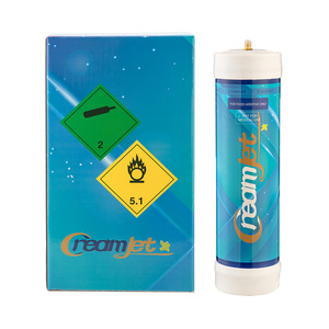 Creamjet France Stock Livraison Rapide Bouteille de Gaz pour Crème Fouettée CO2/N2 Outils pour Desserts Cylindre de Gaz pour Crème Fouettée - Product Image 1